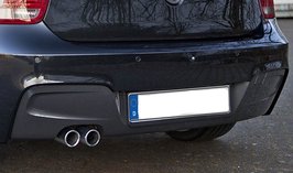 BMW F20 F21 Originele M diffuser voor M achterbumper