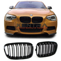 Kentra BMW F20 F21 pre LCI M look glans zwarte grill set