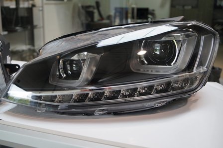 VW Golf 7 VII R GTI styling LED DRL koplampen Bi-Xenon