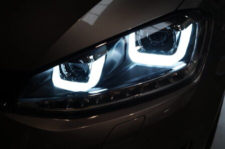 VW Golf 7 VII R GTI styling LED DRL koplampen Bi-Xenon