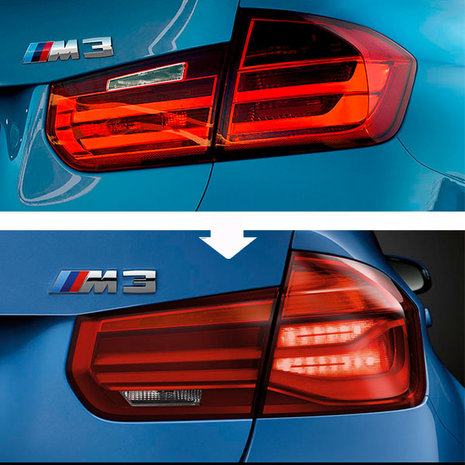 BMW F30 F31 facelift achterlichten retrofit (Origineel BMW) (inclusief montage)