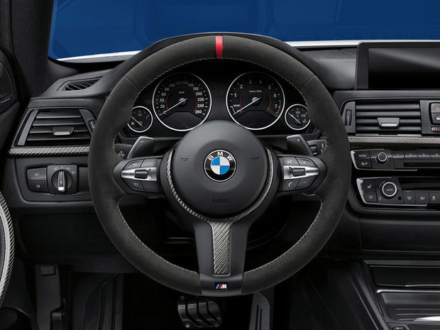 BMW M Performance stuur in alacantara met carbon F20 F21 F22 F23 F30 F31 F32 F34 F32 F33 F36 