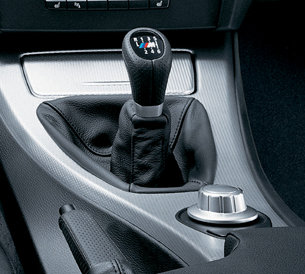 BMW M leder sportschakelknop voor 3 serie E90 E91 E92 E93 25118037308