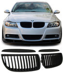 Kentra BMW E90 E91 Pre LCI mat zwarte grill set 