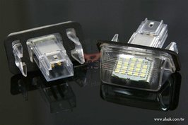 Mercedes W204 W207 W212 W216 W221 SMD LED Kenteken Verlichtingen Unit