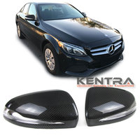 Mercedes W205 S205 W212 W222 GLC X253 Carbon spiegelkappen set