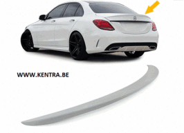 Mercedes C Classe W205 AMG Styling Koffer Spoiler Ongespoten