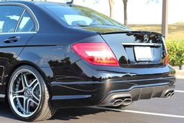 Mercedes C Classe W204 AMG Styling Koffer Spoiler Ongespoten