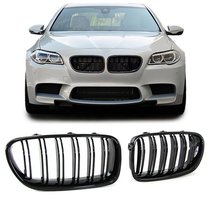 BMW F10 F11 Nw model 5 Serie M5 glans Zwarte Grill Nieren 
