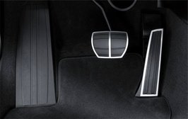 Originele roestvrijstalen pedalen voor BMW