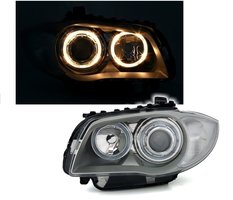 BMW E81 E82 E87 E88 Xenon Look Angel Eyes Koplampen